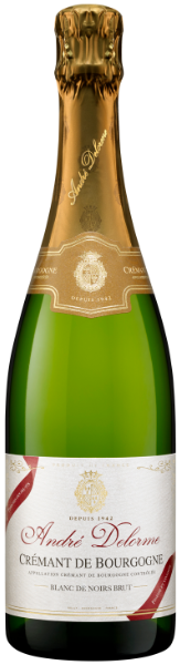 Crémant de Bourgogne Blanc de Noirs Brut Terroirs des Fruits André Delorme