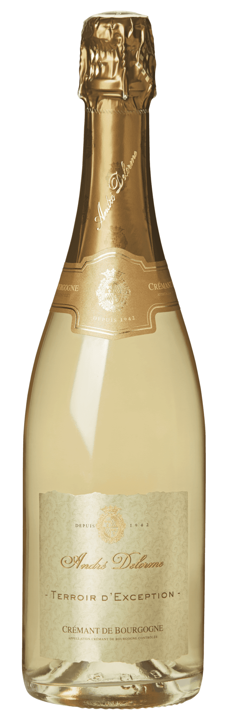 ANDRÉ DELORME - Crémant de Bourgogne - Terroir d'Exception - Blanc Brut