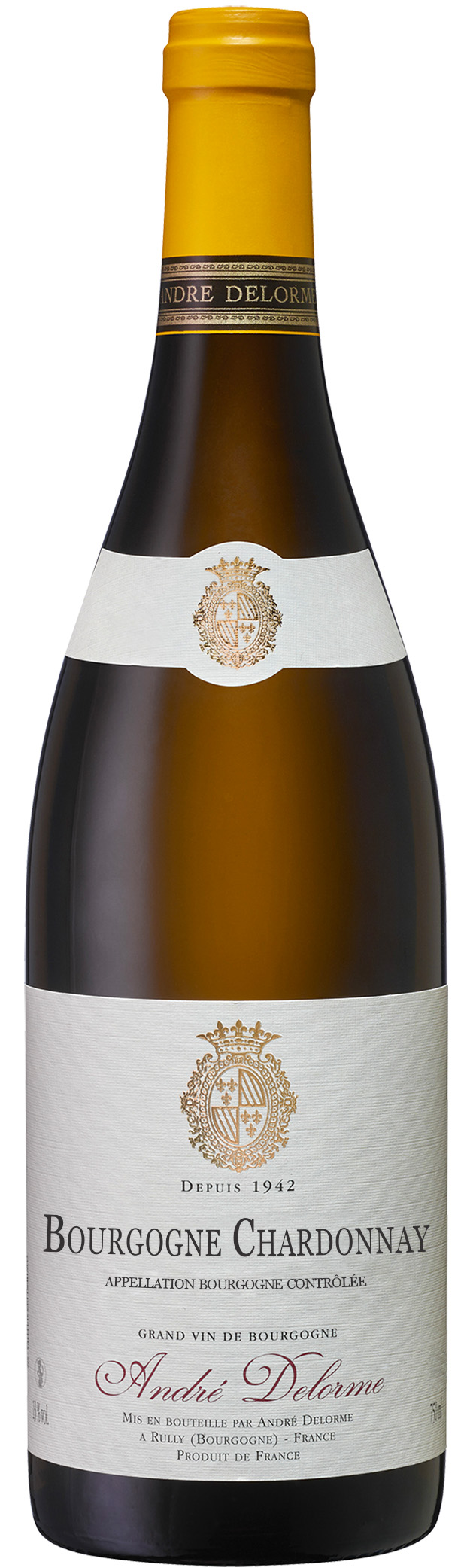 Bourgogne Chardonnay André Delorme - Vin blanc de Bourgogne - Côte Chalonnaise - Chardonnay