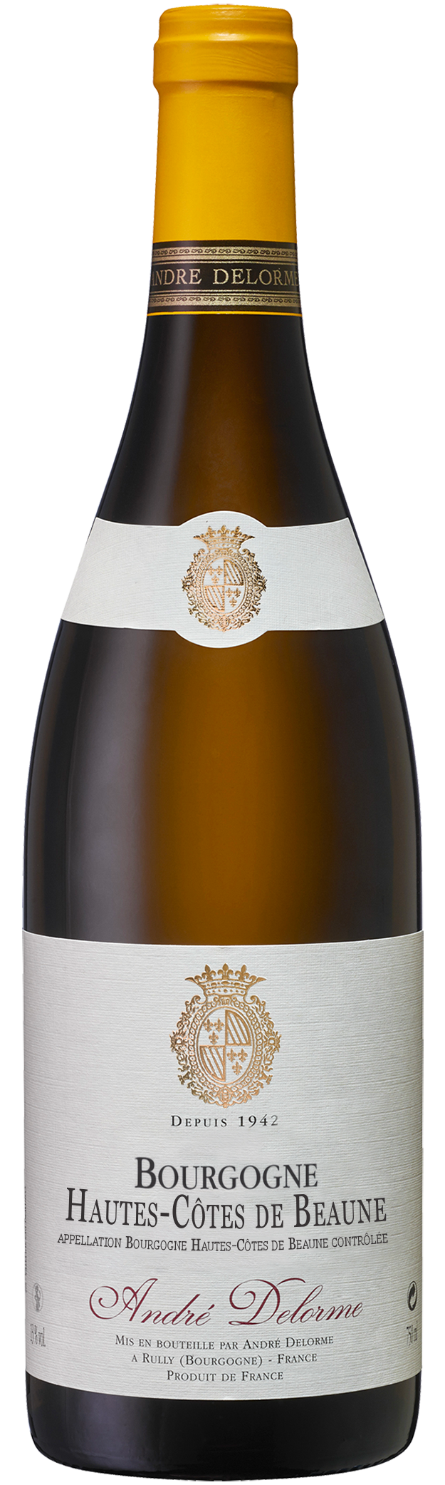 Bourgogne Hautes-Côtes de Beaune Blanc André Delorme - Vin de Bourgogne - Appellation Régionale - Chardonnay