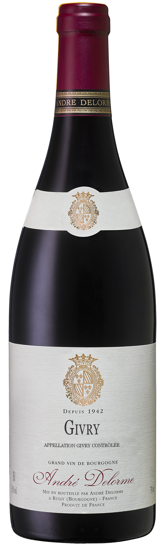 Givry Rouge André Delorme - Vin de Bourgogne Côte Chalonnaise