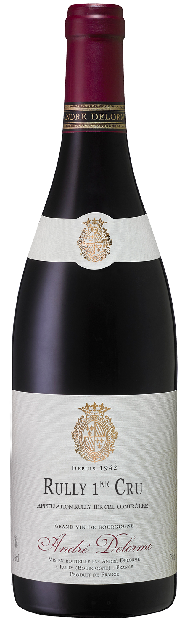 Rully 1er Cru Rouge Marissou André Delorme - Vin de Bourgogne - Côte Chalonnaise - Pinot Noir