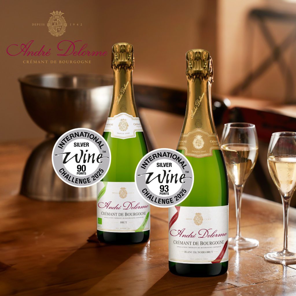 IWC International Wine Challenge Crémant de Bourgogne Médaillé Crémant André Delorme