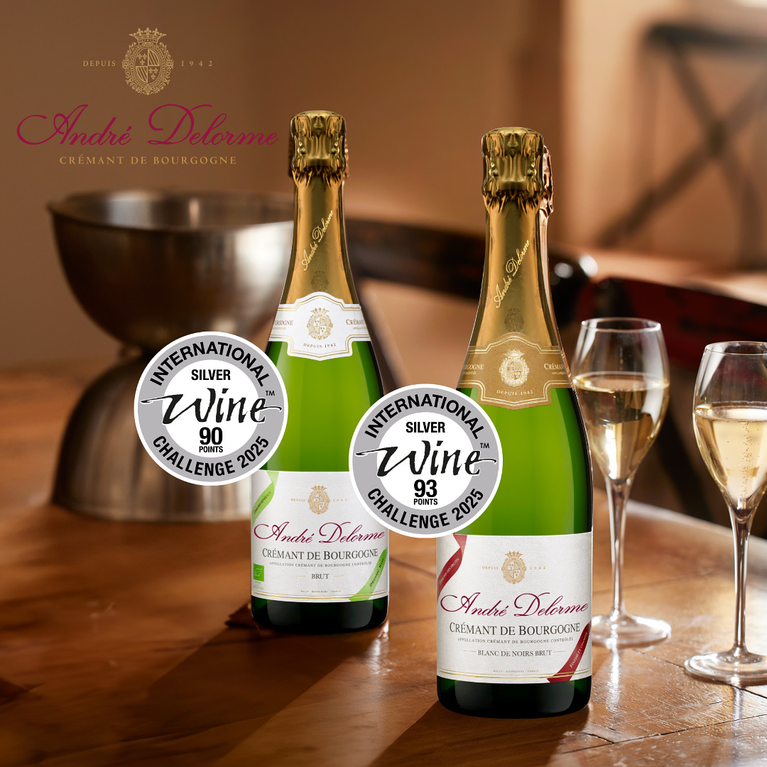 IWC International Wine Challenge Crémant de Bourgogne Médaillé Crémant André Delorme
